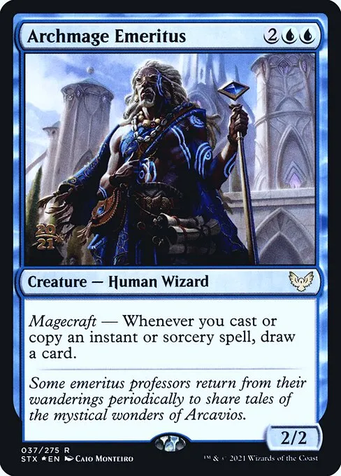 Archmage Emeritus · Strixhaven: School of Mages Promos 37s/164