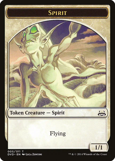 Spirit · Duel Decks Anthology: Divine vs. Demonic Tokens 5/3