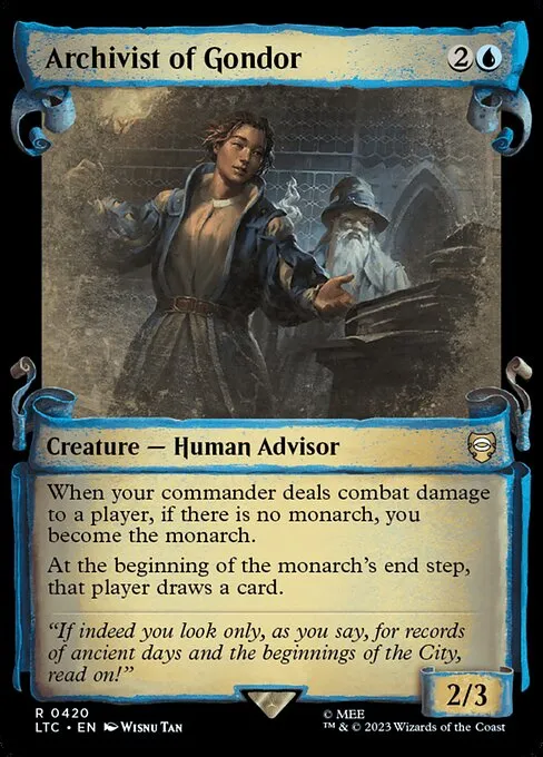Archivist of Gondor · Tales of Middle-earth Commander 420/591