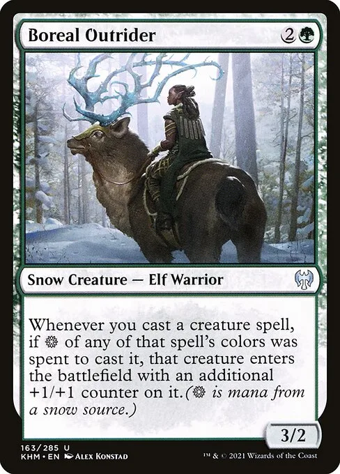 Boreal Outrider · Kaldheim 163/425