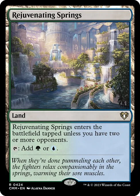 Rejuvenating Springs · Commander Masters 424/1067