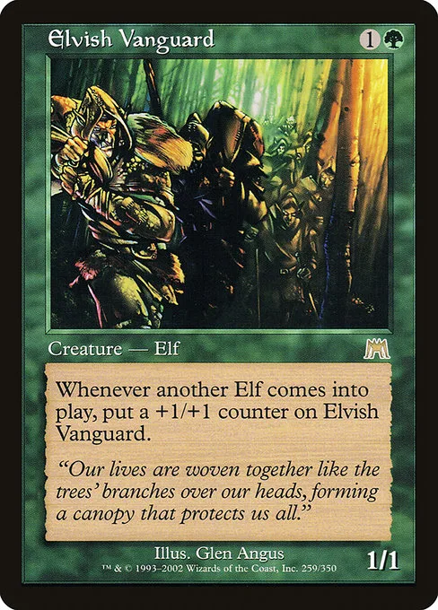 Elvish Vanguard · Onslaught 259/351