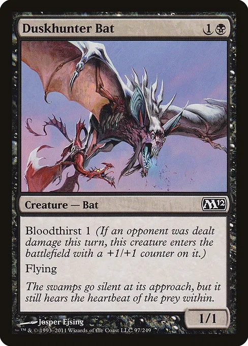 Duskhunter Bat · Magic 2012 97/249