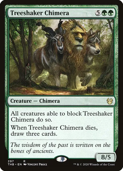 Treeshaker Chimera · Theros Beyond Death 297/358