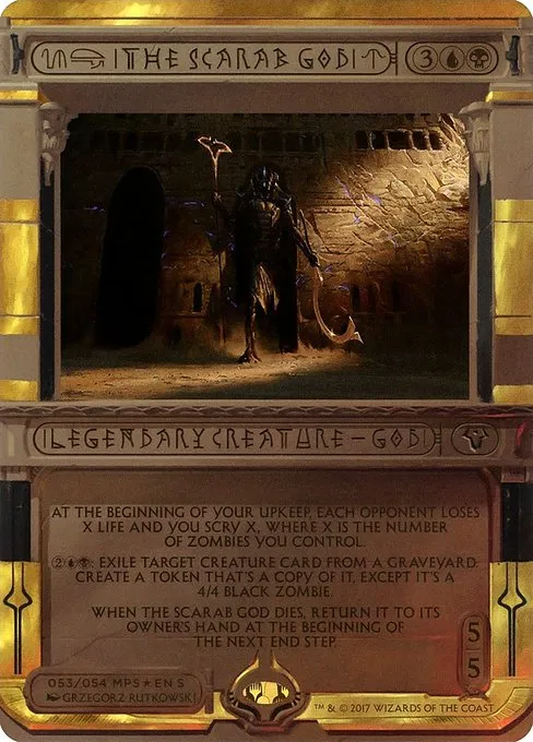 The Scarab God · Amonkhet Invocations 53/54