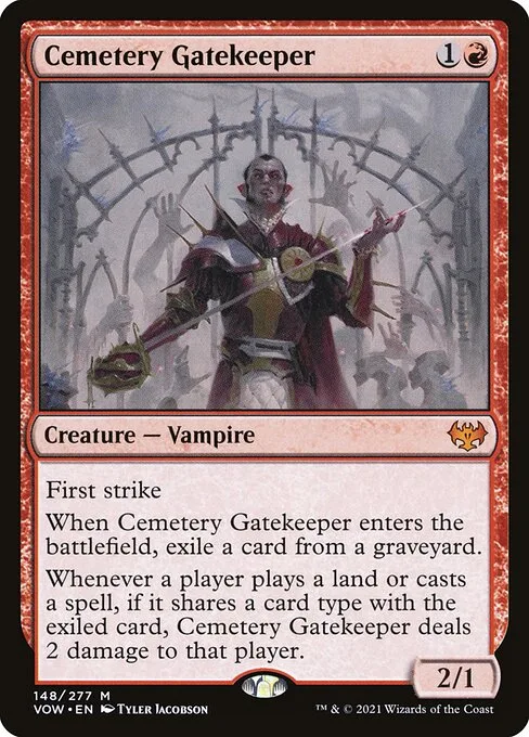 Cemetery Gatekeeper · Innistrad: Crimson Vow 148/423