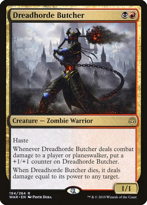 Dreadhorde Butcher · War of the Spark 194/312