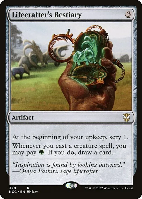 Lifecrafter's Bestiary · New Capenna Commander 370/447