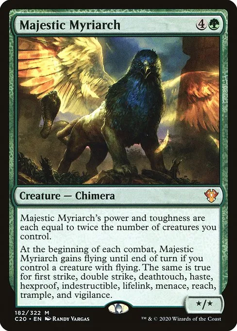 Majestic Myriarch · Commander 2020 182/322