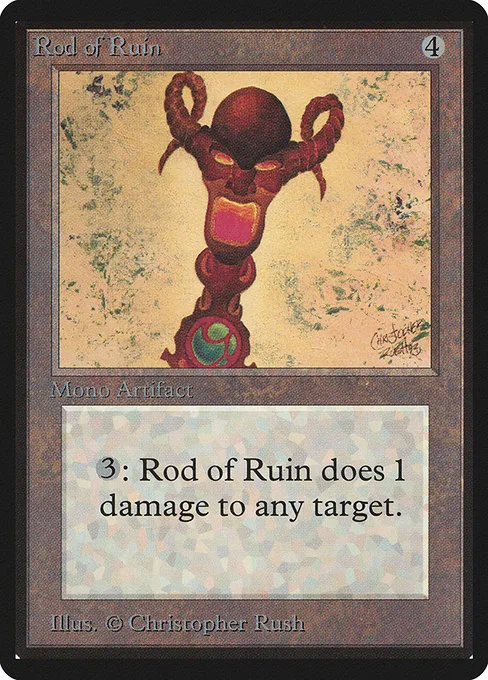 Rod of Ruin · Limited Edition Beta 269/302