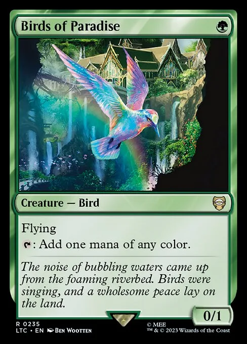Birds of Paradise · Tales of Middle-earth Commander 235/591