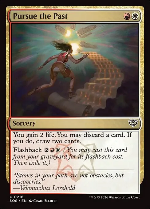 Pursue the Past · Secrets of Strixhaven 216/368