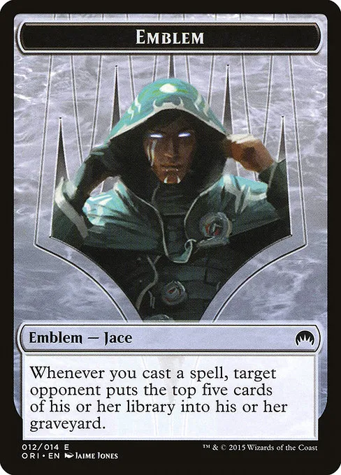 Jace, Telepath Unbound Emblem · Magic Origins Tokens 12/15