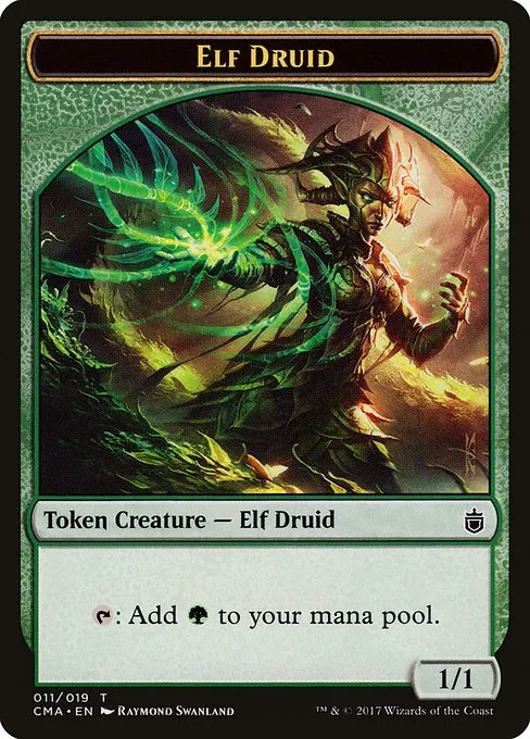 Elf Druid · Commander Anthology Tokens 11/20