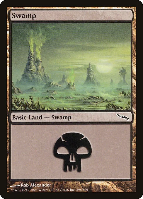 Swamp · Mirrodin 296/306