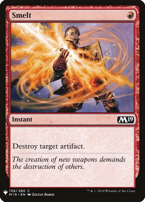 Smelt · The List M19-158/5050