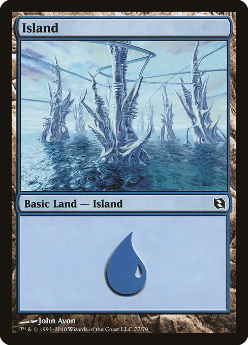 Island · Duel Decks: Elspeth vs. Tezzeret 77/79