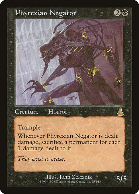 Phyrexian Negator · Urza's Destiny 65/143