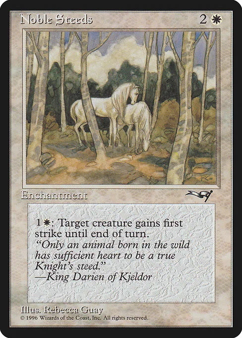 Noble Steeds · Alliances 11a/199