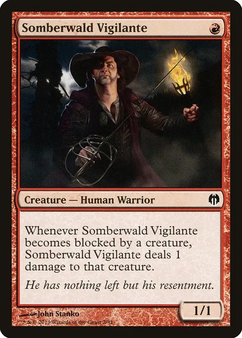 Somberwald Vigilante · Duel Decks: Heroes vs. Monsters 2/81