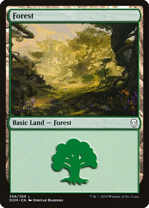 Forest · Dominaria 268/280