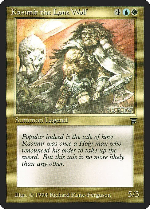 Kasimir the Lone Wolf · Legends 237/310