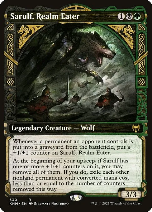 Sarulf, Realm Eater · Kaldheim 330/425