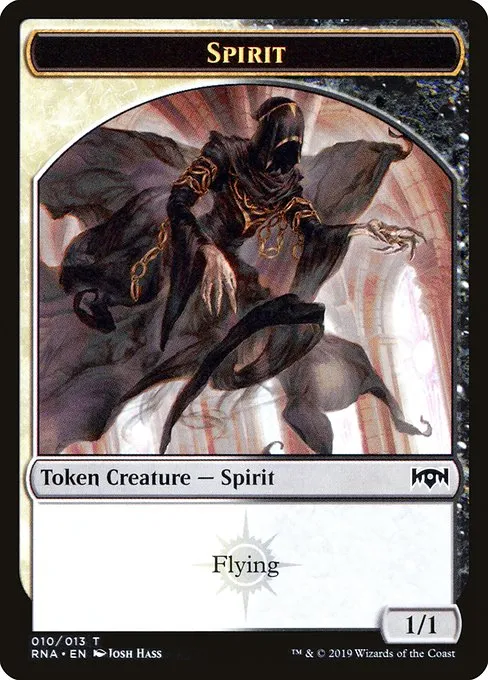 Spirit · Ravnica Allegiance Tokens 10/13