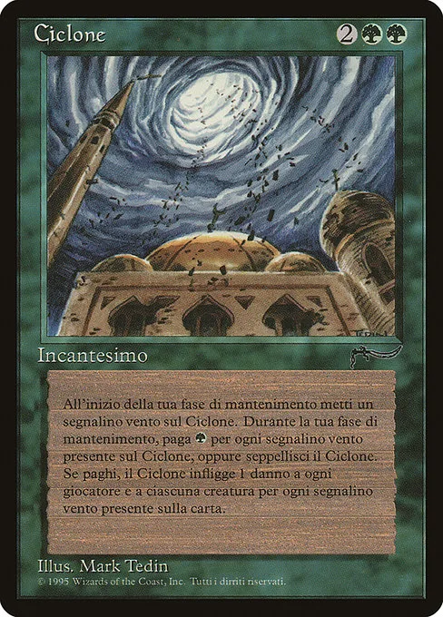 Cyclone · Rinascimento 116/69
