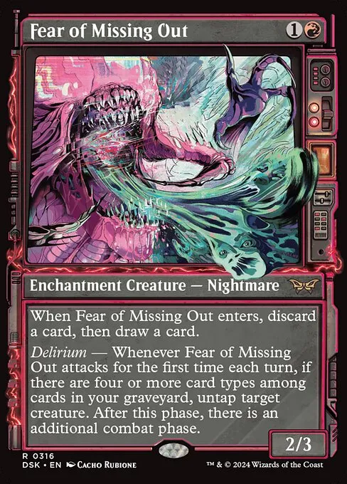 Fear of Missing Out · Duskmourn: House of Horror 316/419