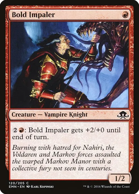 Bold Impaler · Eldritch Moon 120/208