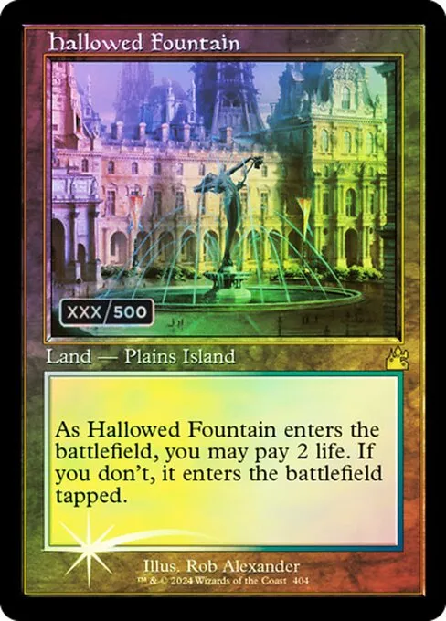 Hallowed Fountain · Ravnica Remastered 404z/531