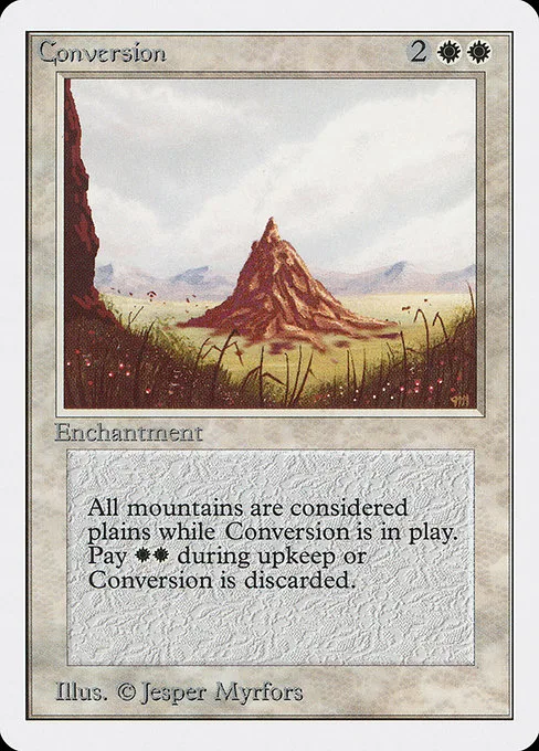 Conversion · Unlimited Edition 16/302