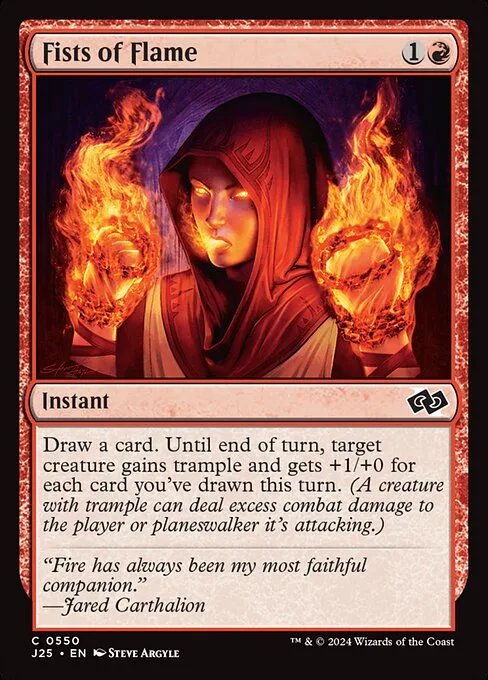 Fists of Flame · Foundations Jumpstart 550/779