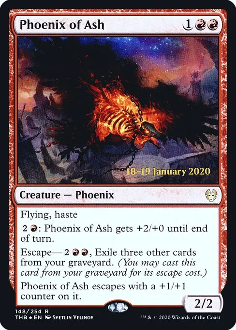 Phoenix of Ash · Theros Beyond Death Promos 148s/137