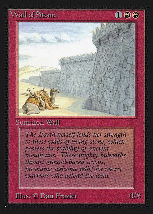 Wall of Stone · Collectors' Edition 183/302
