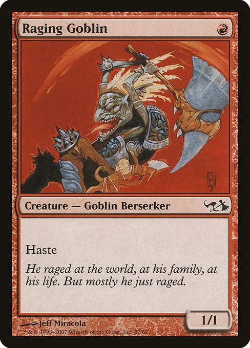 Raging Goblin · Duel Decks: Elves vs. Goblins 47/62