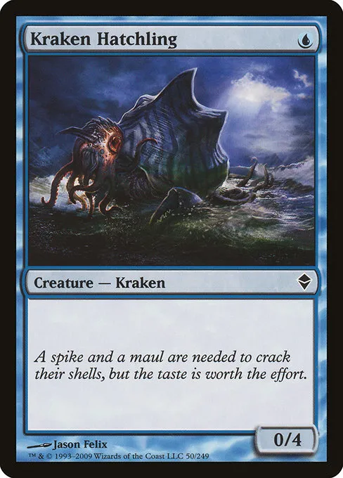 Kraken Hatchling · Zendikar 50/269