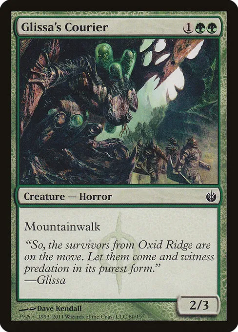 Glissa's Courier · Mirrodin Besieged 80/155