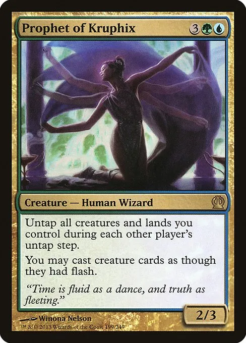 Prophet of Kruphix · Theros 199/249