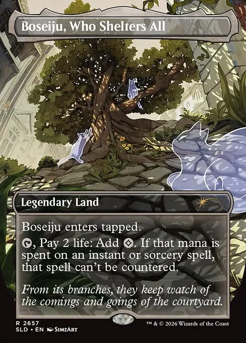 Boseiju, Who Shelters All · Secret Lair Drop 2657/2547