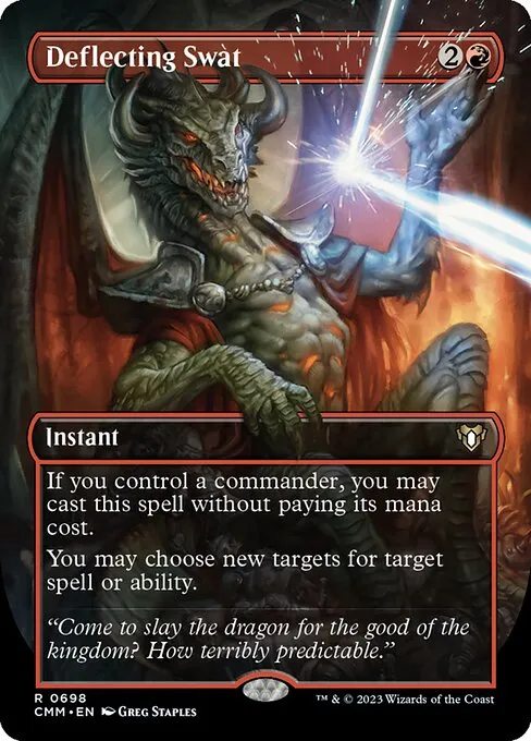 Deflecting Swat · Commander Masters 698/1067