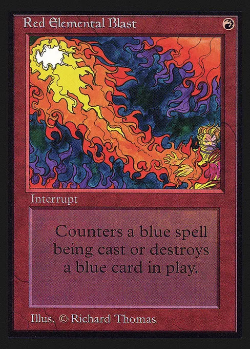 Red Elemental Blast · Collectors' Edition 170/302
