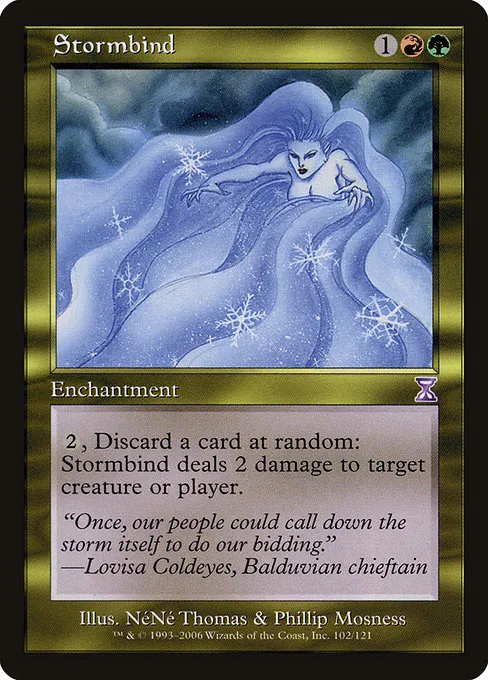 Stormbind · Time Spiral Timeshifted 102/121