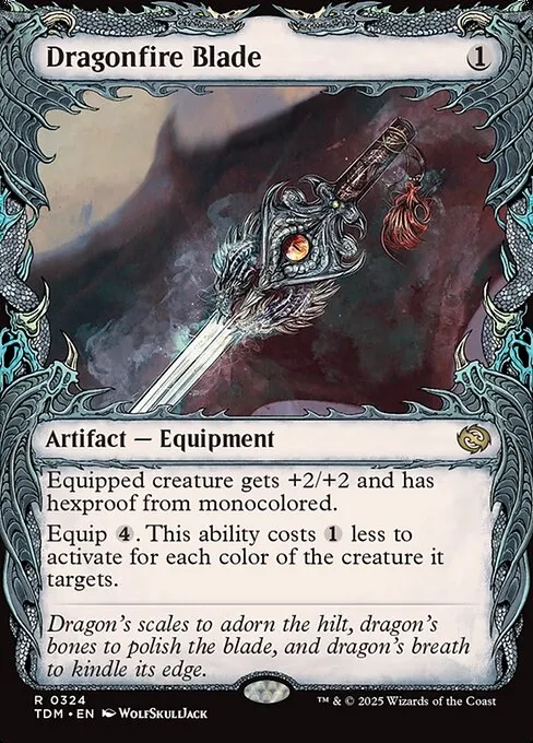 Dragonfire Blade · Tarkir: Dragonstorm 324/427