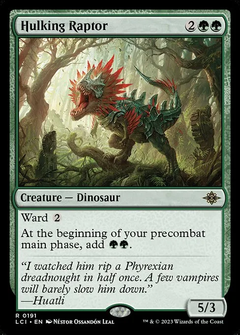 Hulking Raptor · The Lost Caverns of Ixalan 191/416