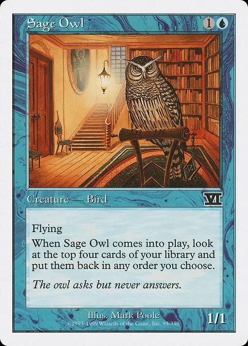 Sage Owl · Classic Sixth Edition 95/351