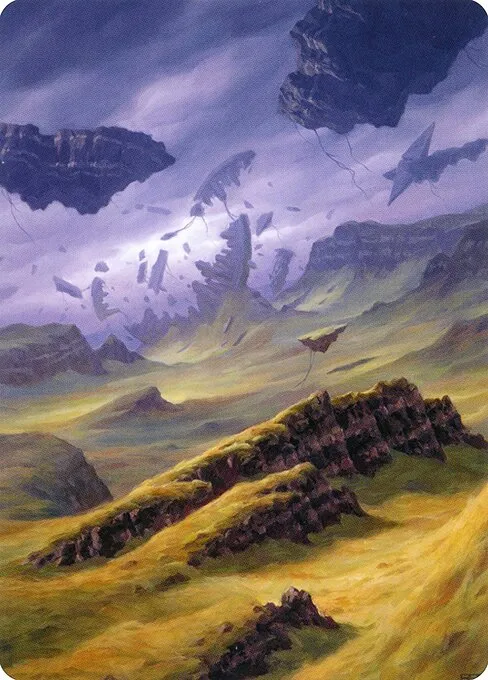 Plains // Plains · Zendikar Rising Art Series 9/81