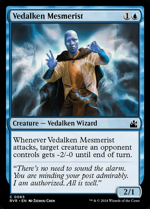 Vedalken Mesmerist · Ravnica Remastered 65/531