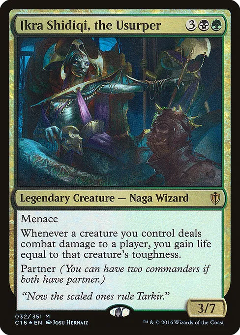 Ikra Shidiqi, the Usurper · Commander 2016 32/351